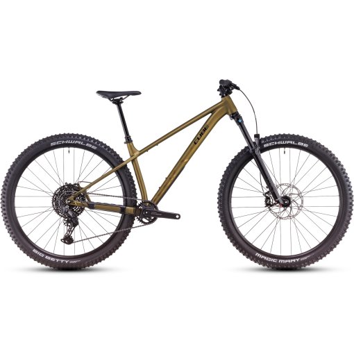 Photo produit de CUBE VTT - REACTION TM ONE - 2025 - 27.5&quot; - goldenlime / black