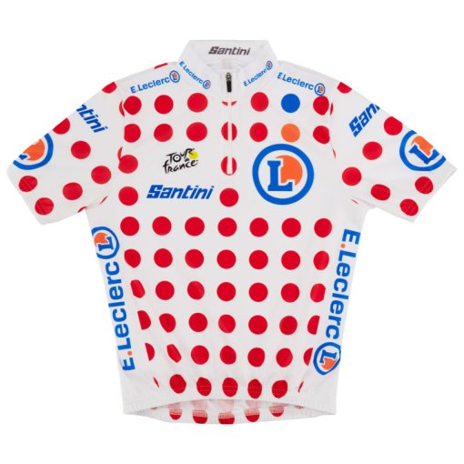 Immagine prodotto da Santini Maglia a Maniche Corte Bambino - GPM Leader Tour de France™ 2025 Collection - TF940B1422TDFKOM - pois PO