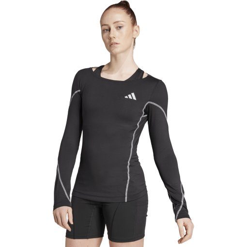 Foto de adidas Camiseta Manga Larga Hombre - Adizero BTN Running - black JN9388