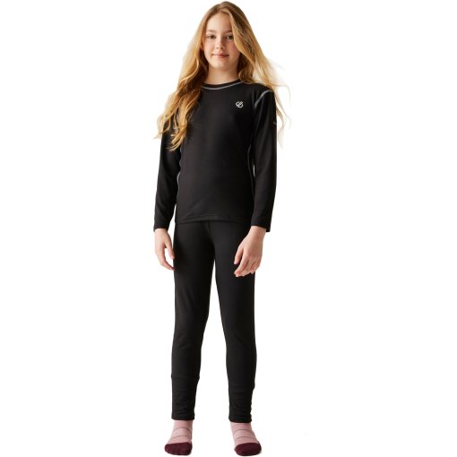 Foto de Dare 2b Juego de Ropa Interior Niño - Pow II - 800 Negro