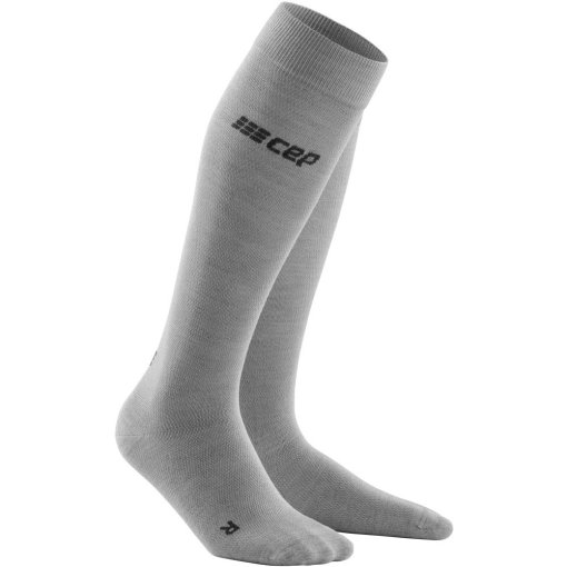 Foto de CEP Calcetines de Compresión Hombre - Recovery Allday Merino - light grey