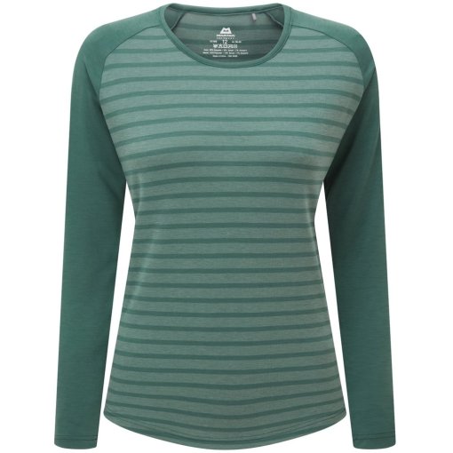 Foto de Mountain Equipment Camiseta de Manga Larga Mujer - Redline ME-007396 - fern stripe/fern
