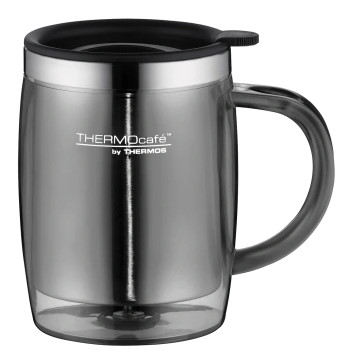 Foto de THERMOS® Taza Térmica - TC Desktop Cup 0.35L - gris humo pulido