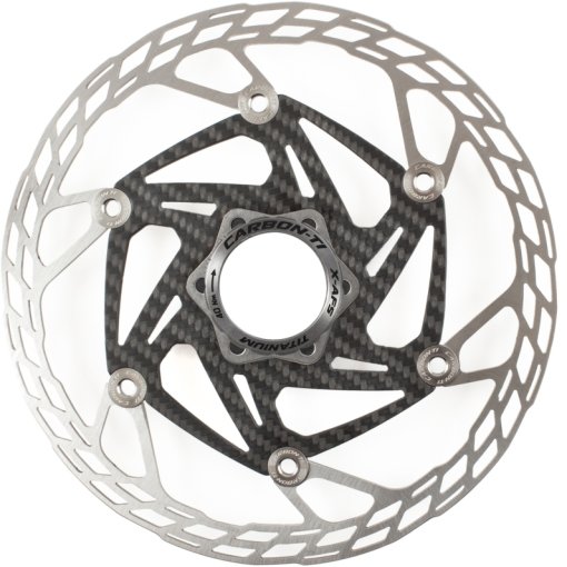 Foto de Carbon-Ti X-Rotor SteelCarbon 3 AFS Disco de freno - 180mm