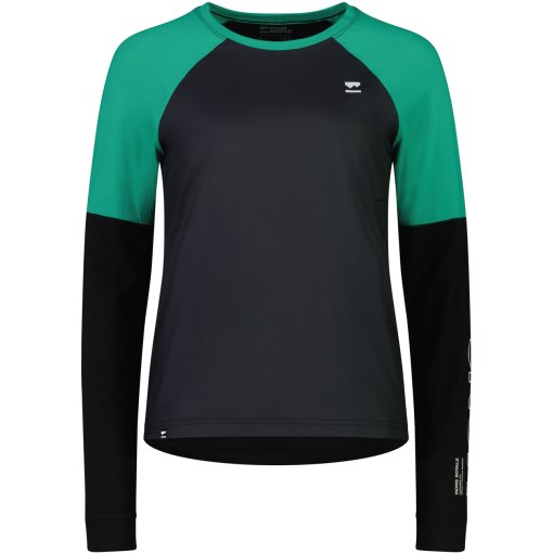 Foto de Mons Royale Maillot Cortavientos Mujer - Tarn Merino - pop green / black