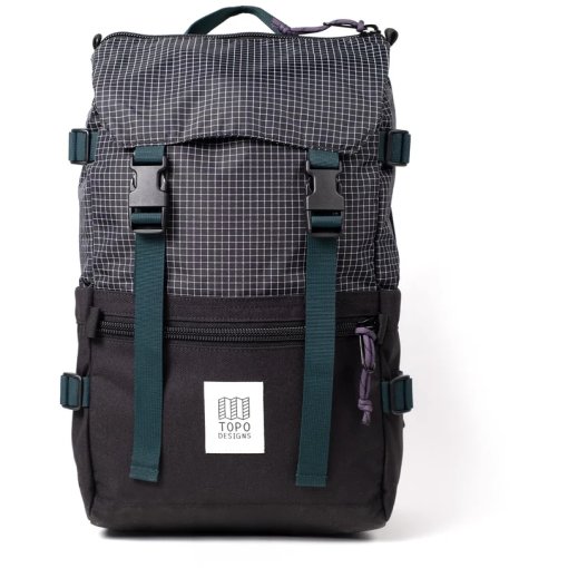 Photo produit de Topo Designs Sac à Dos - Rover Pack Classic - 20L - Black/Grid
