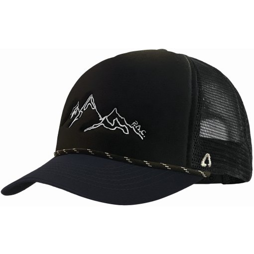 Foto van P.A.C. Original Follan Foam Trucker cap - Black Mountain Shape