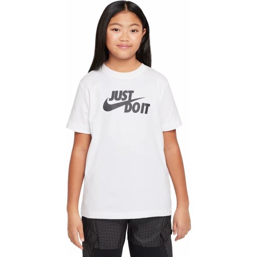 Kuva tuotteesta Nike Sportswear Just Do It Lasten t-paita - valkoinen HM5844-100