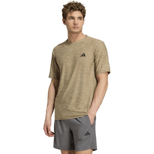 Immagine prodotto da adidas Workout Essentials Flex Magliette da uomini - khaki three melange KG3868