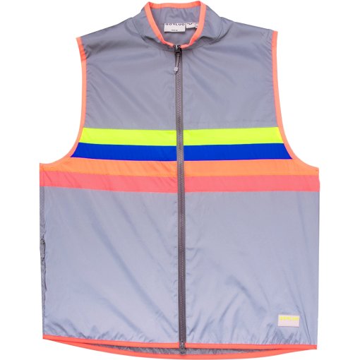 Immagine prodotto da Gofluo Gilet ad Alta Visibilità Bambino - Newyork Bodyglower - Grey Reflective