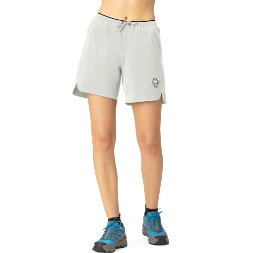 Foto de Norrona Pantalones Cortos Mujer - senja flex1 8&quot; - Oatmeal
