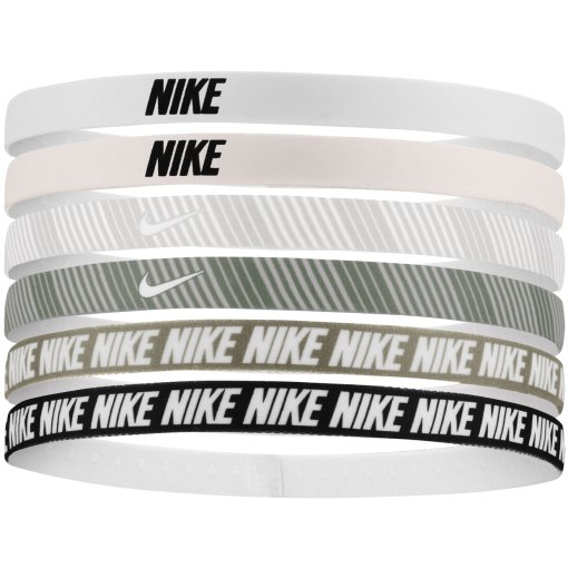 Immagine prodotto da Nike Fascia per Capelli - Flex Classic - Pack de 6 Printed - light soft pink/light army/white 671