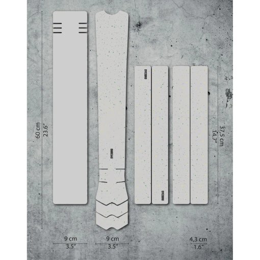 Immagine prodotto da DYEDBRO Pellicola Protettiva per Telaio MTB - Speckled - verde