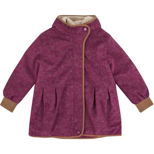 Produktbild von Finkid AINA ICE Zip in Kombination - Mädchen 2 in 1 Outdoor Jacke - purple