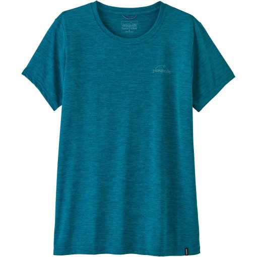 Foto de Patagonia Cap Cool Daily Camiseta para mujeres - P-6 Cosmos - Glacial Blue
