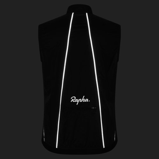 Gilet De Cyclisme Rapha Core Femme – Noir, Taille S, Coupe-vent Polyester