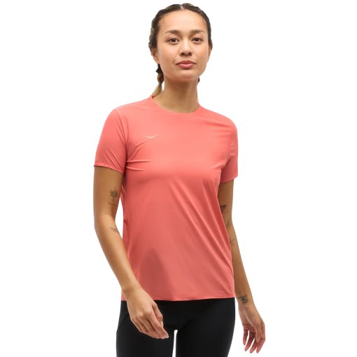 Foto de Hoka Camiseta de Manga Corta Running Mujer - Airolite - grapefruit