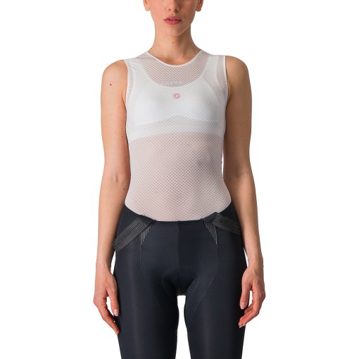 Foto de Castelli Camiseta Interior sin Mangas Mujer - Pro Mesh - blanco 001