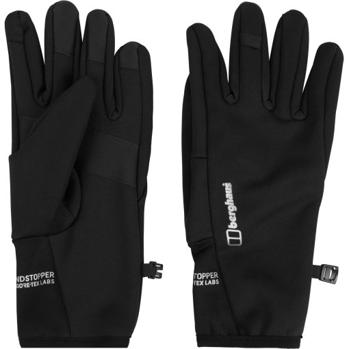 Foto de Berghaus Guantes - Hillmaster Windstopper - Negro/Negro