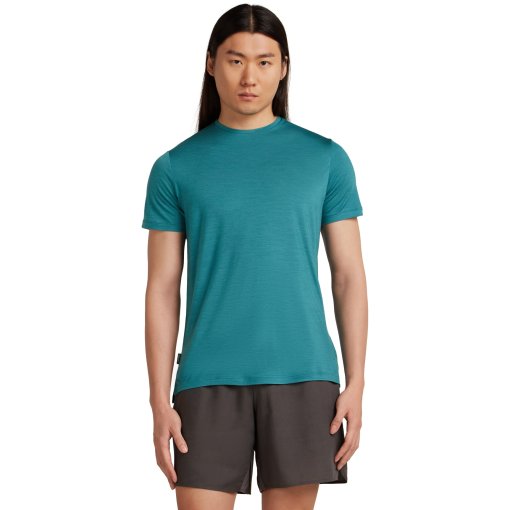 Foto de Icebreaker Camiseta Hombre - Merino 125 Cool-Lite™ Sphere III - Topaz