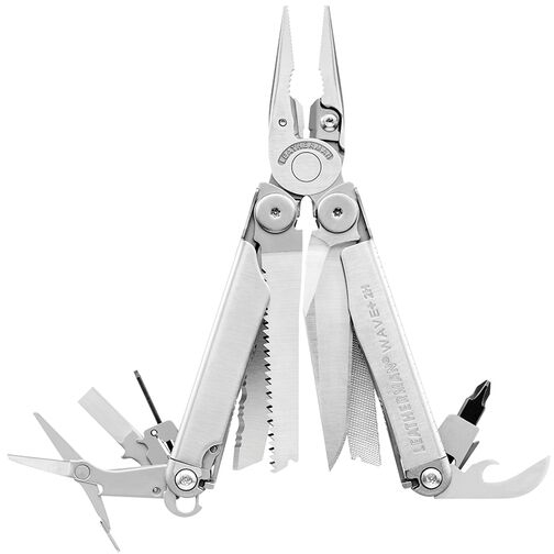 Image of Leatherman 2H Wave + 18-in-1 Multi-Tool - Stainless Steel