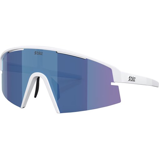 Photo produit de Bliz P006 XL Lunettes - Matte White - Smoke/Blue Multicolor