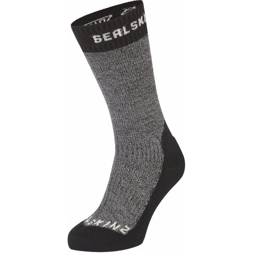 Foto de SealSkinz Calcetines Medianos Impermeables - Stanfield Extreme Cold Weather - Grey Marl