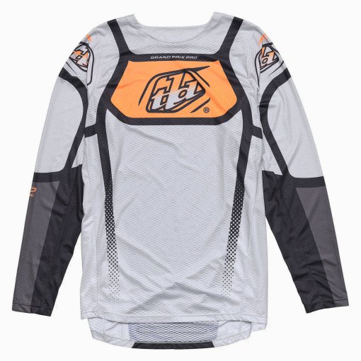 Foto de Troy Lee Designs Maillot de Manga Larga Hombre - GP Pro Air - Bands Gray/Neo Orange