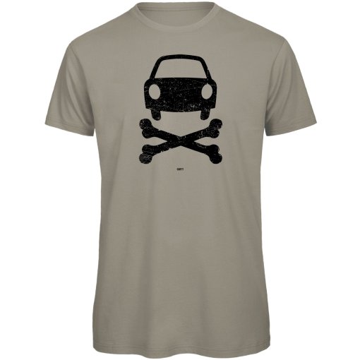 Immagine prodotto da RTTshirts Maglietta da Ciclismo	Uomo - No Car - grigio chiaro