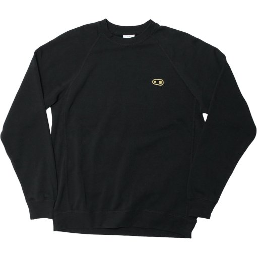 Immagine prodotto da Crankbrothers Felpa Uomo - Classic Crewneck - nero/oro
