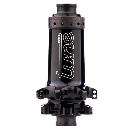 Photo produit de Tune Moyeu Avant - Princess Boost - Roulement Standard | 6-Trous | 12x110mm - 28-Trous - noir