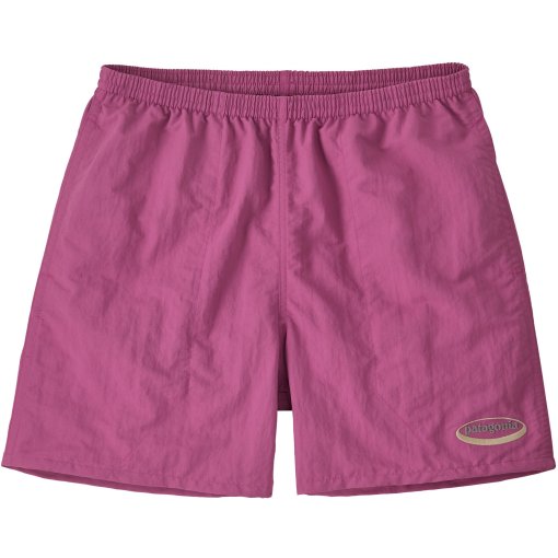 Photo produit de Patagonia Short de Bain 5&quot; Homme - Baggies - 95 Oval Logo: Faded Magenta