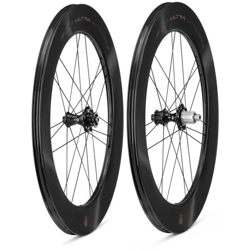Immagine prodotto da Campagnolo Set di Ruote - Bora Ultra WTO 80 DB - 28&quot; | Carbon | 2-Way Fit | AFS - 12x100mm | 12x142mm - HG-EV