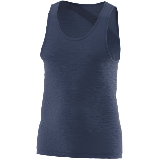 Foto de Löffler Camiseta Interior sin Mangas Hombre - Merino Light - azul oscuro 495