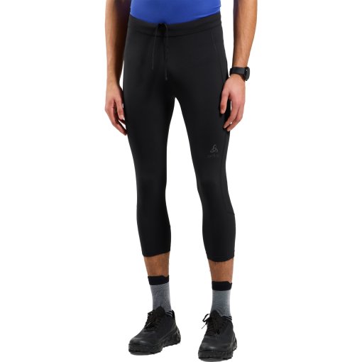 Picture of Odlo Essentials 3/4 Running Tights 2.0 Men - black