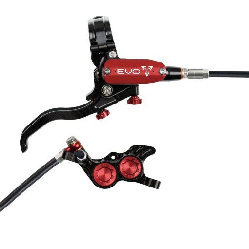 Foto de Hope Freno de disco Tech 4 EVO GR4 - negro/rojo - Palanca a la derecha