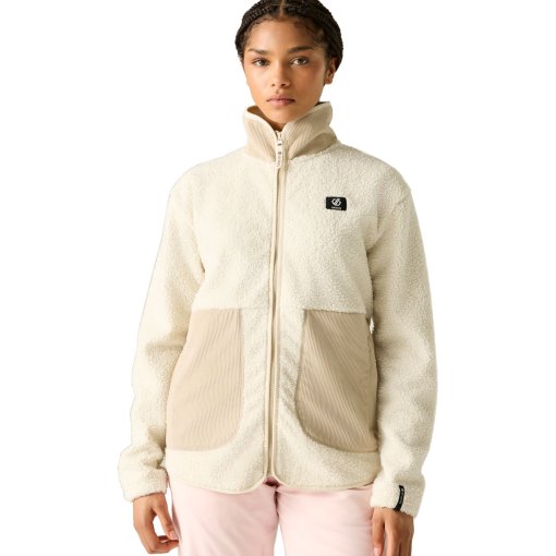 Foto de Dare 2b Zephyr Fleece Midlayer Chaqueta de mujer - ZHU Almond Milk/White Pepper