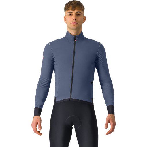 Foto de Castelli Chaqueta Hombre - Alpha Flight RoS - twilight blue/silver reflex 456