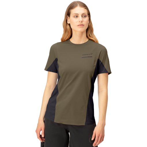 Foto de Norrona Camiseta Mujer - senja equaliser lightweight - Olive Night