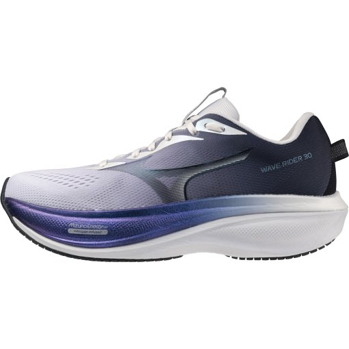Productfoto van Mizuno Wave Rider 30 Running Shoes Unisex - Vulcan/Lilac Hint/Moonlit Ocean