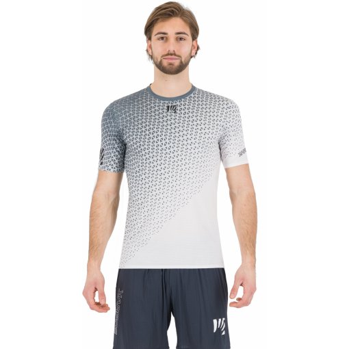 Bild von Karpos Lavaredo Ultra Laufshirt Herren - bright white/woodl.gray/vulcan