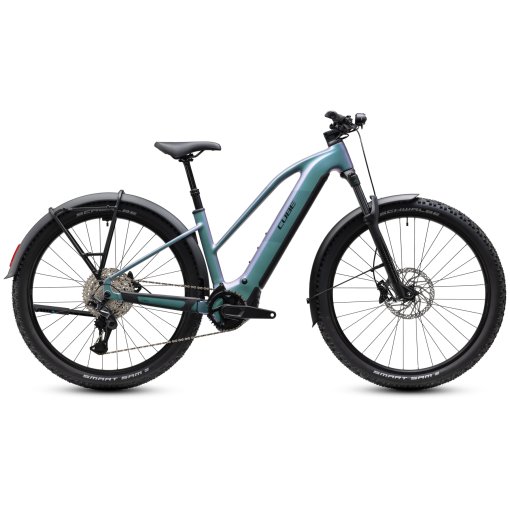 Picture of CUBE REACTION HYBRID Pro 800 FE - Trapeze - Electric Mountain Bike - 2027 - polarlight / black
