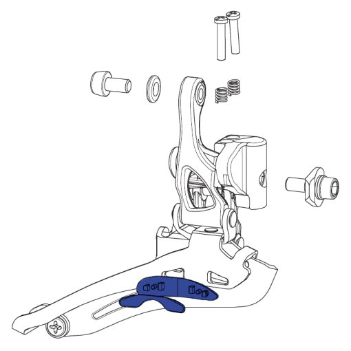 Campagnolo Insert for Front Derailleurs - Chorus / Potenza