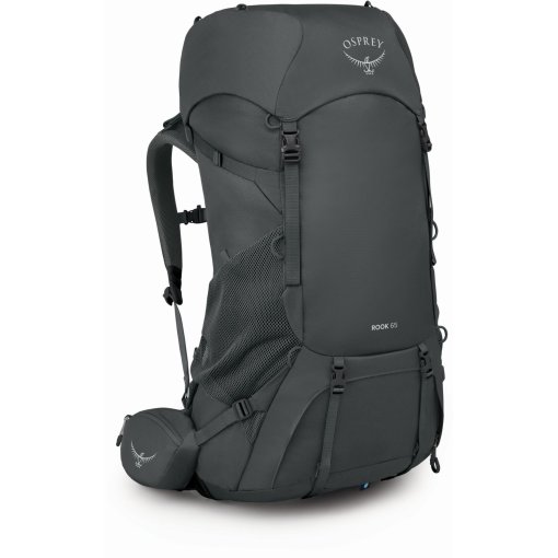 Foto de Osprey Mochila Trekking - Rook 65 - Dark Charcoal/Silver Lining