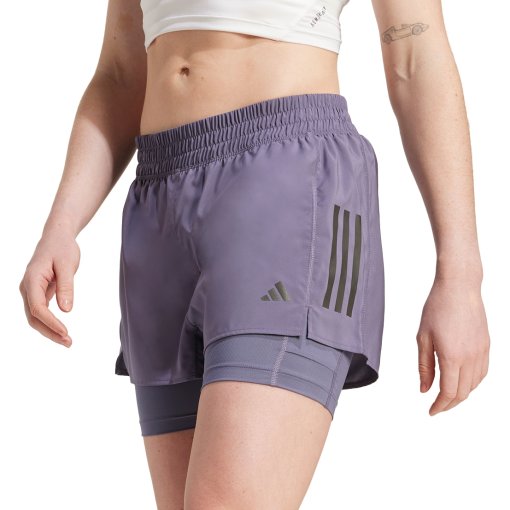 Foto de adidas Pantalones cortos 2-in-1 Mujer - Own the Run Climacool - preloved violet JW9696