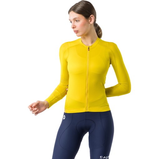 Photo produit de Castelli Espresso 2 Maillot à manches longues pour femmes - mango mojito 712