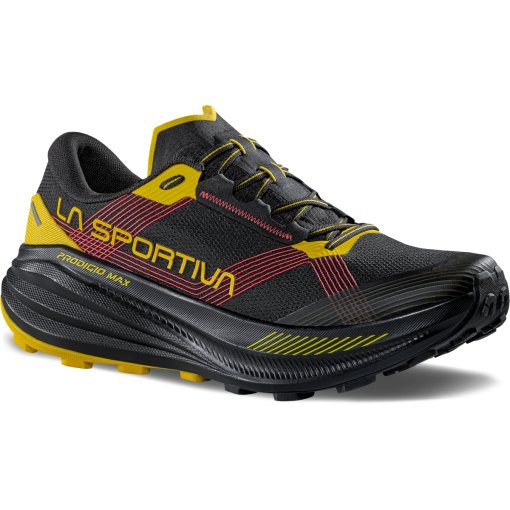 Photo produit de La Sportiva Chaussures Running Homme - Prodigio Max - Noir/Jaune