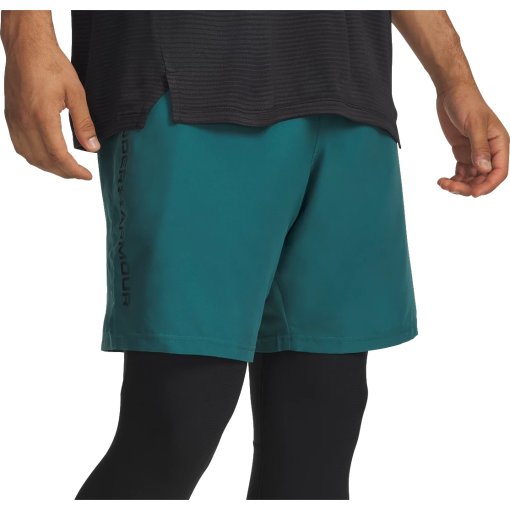Picture of Under Armour UA Tech™ Woven Wordmark Shorts Men - Rack Green/Black
