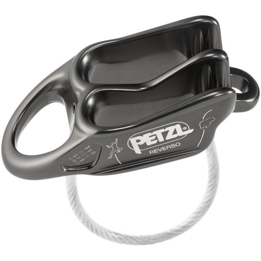 Photo produit de Petzl Reverso Assureur/Descendeur - gris