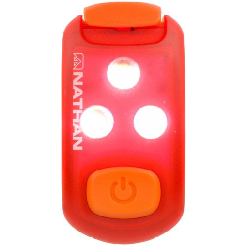Foto de Nathan Sports Luz de Seguridad - StrobeLight LED Clip - ribbon red